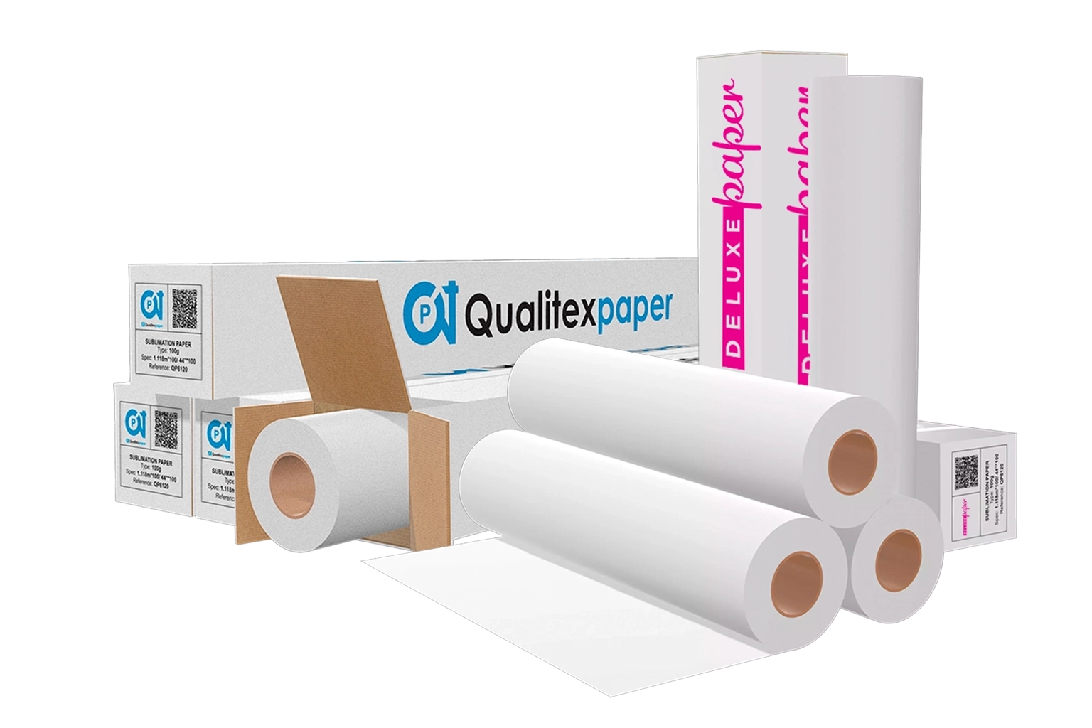 Papeles profesionales Qualitexpaper y Deluxepaper