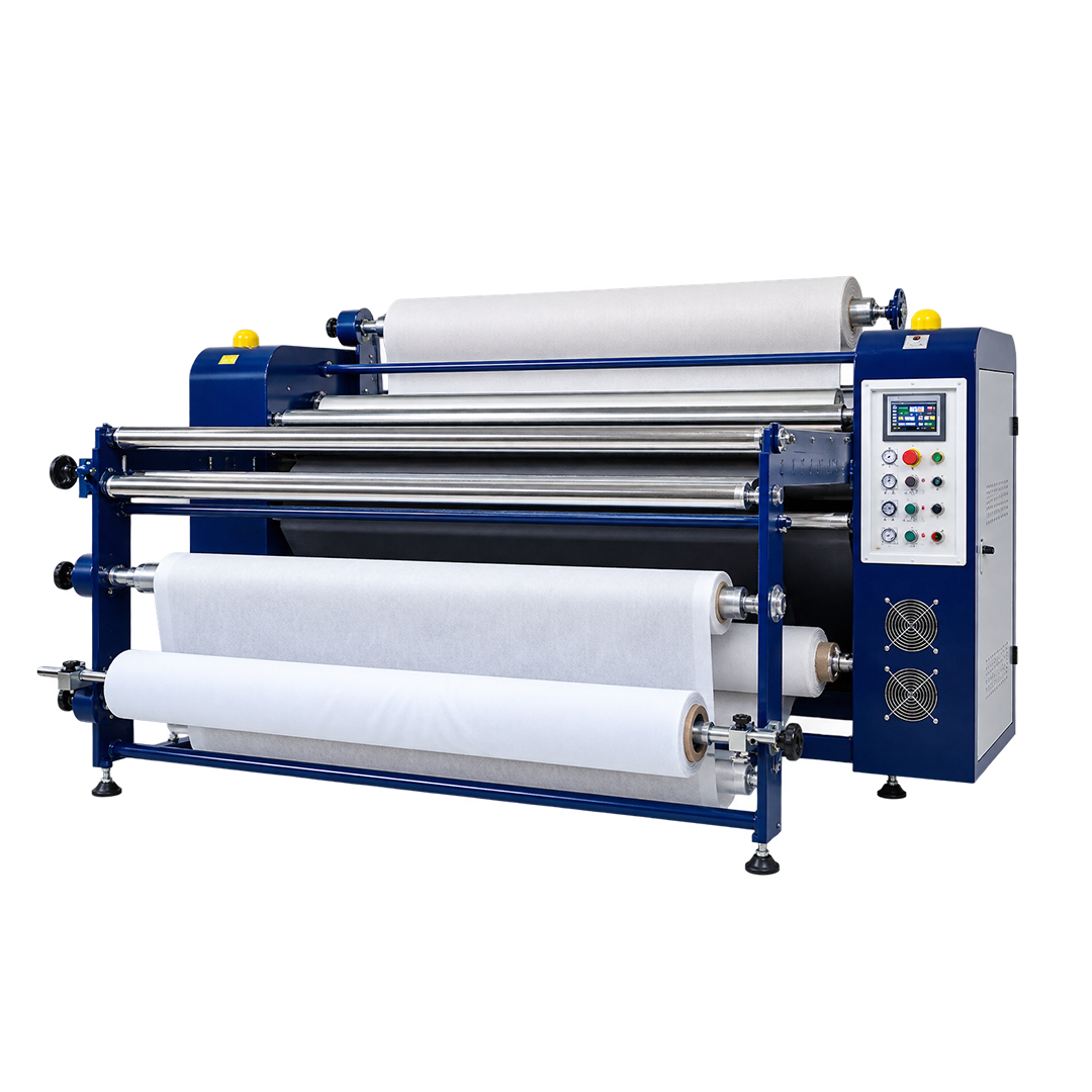 Calandra de Sublimación 165 cm Serie HS – Cilindro 23 cm, Rodillo de 170 cm